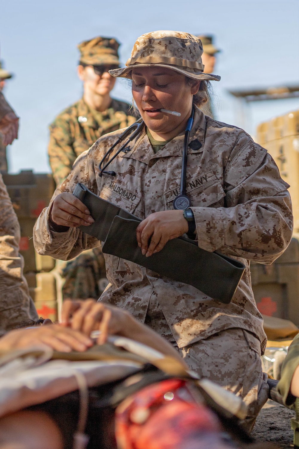 How to Save a Life: CLB-5 Conducts Mass Casualty Training During Steel Knight 25