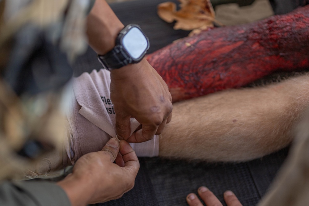 How to Save a Life: CLB-5 Conducts Mass Casualty Training During Steel Knight 25