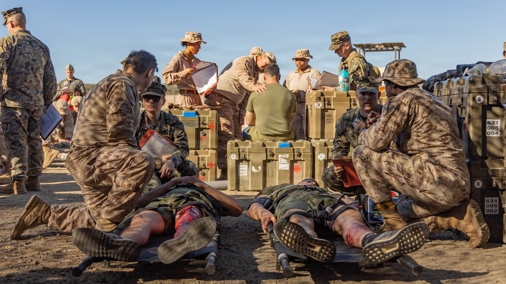 How to Save a Life: CLB-5 Conducts Mass Casualty Training During Steel Knight 25