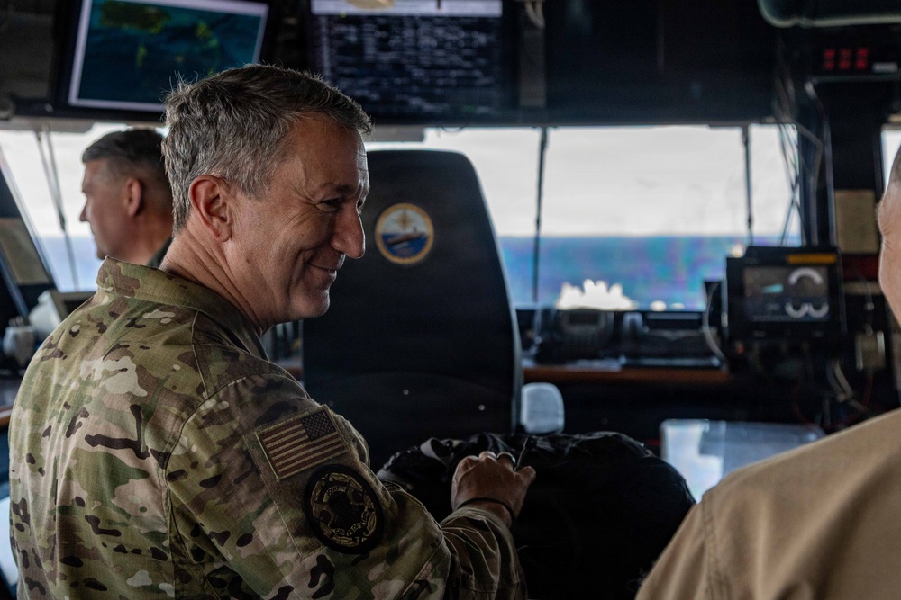 USS Gerald R. Ford (CVN 78) Hosts the Chairman of the Joint Chiefs of Staff