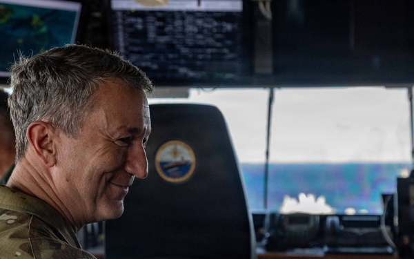 USS Gerald R. Ford (CVN 78) Hosts the Chairman of the Joint Chiefs of Staff