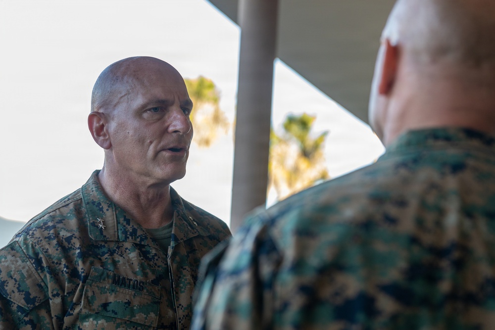 MARFORCYBER CG visits Marines during Steel Knight 25
