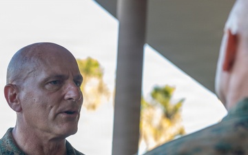 MARFORCYBER CG visits Marines during Steel Knight 25