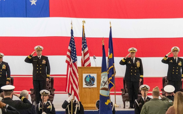 Unmanned Patrol Squadron 11 Conducts Establishment and Assumption of Command Ceremony