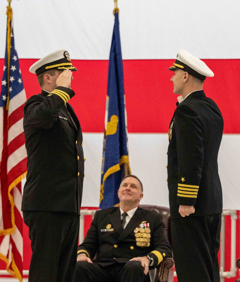 Unmanned Patrol Squadron 11 Conducts Establishment and Assumption of Command Ceremony