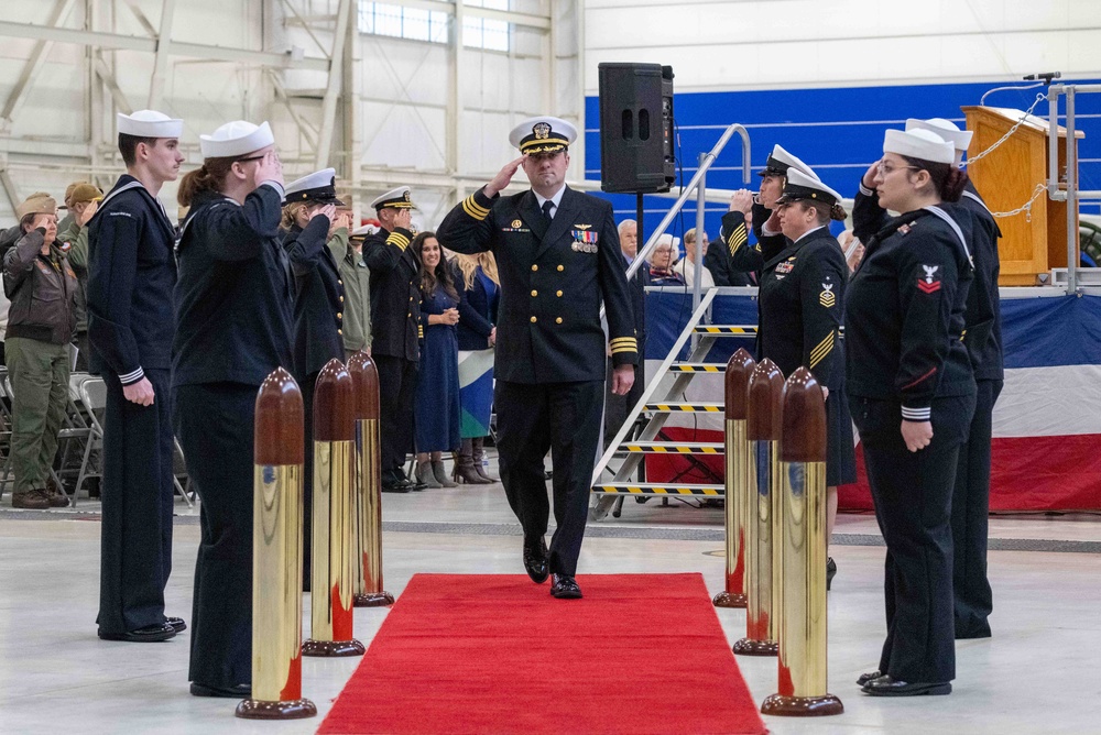 Unmanned Patrol Squadron 11 Conducts Establishment and Assumption of Command Ceremony