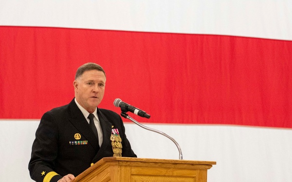 Unmanned Patrol Squadron 11 Conducts Establishment and Assumption of Command Ceremony