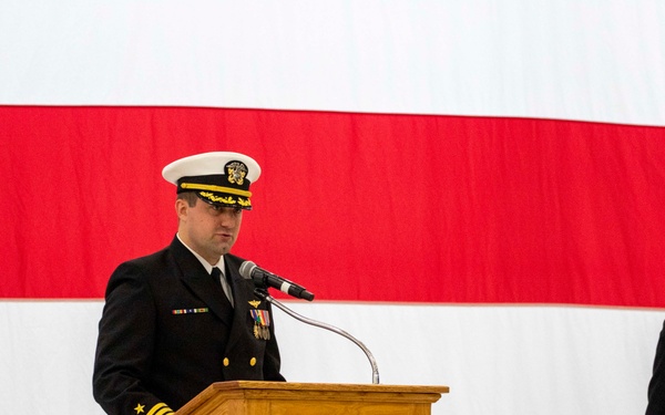 Unmanned Patrol Squadron 11 Conducts Establishment and Assumption of Command Ceremony