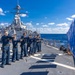 USS Milius (DDG 69) conducts small arms gun shoot