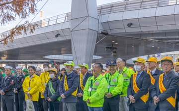 CFAY joins Yokosuka’s Year-End Traffic Safety Campaign