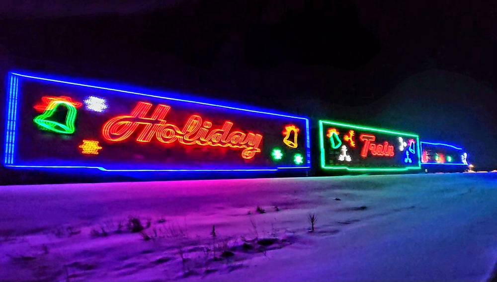 2025 Canadian Pacific Holiday Train rolls through Fort McCoy
