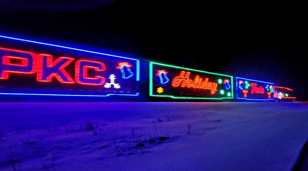 2025 Canadian Pacific Holiday Train rolls through Fort McCoy