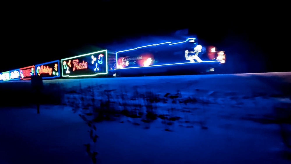 2025 Canadian Pacific Holiday Train rolls through Fort McCoy