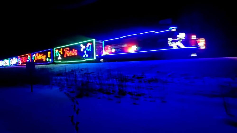 2025 Canadian Pacific Holiday Train rolls through Fort McCoy