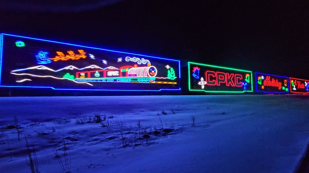 2025 Canadian Pacific Holiday Train rolls through Fort McCoy