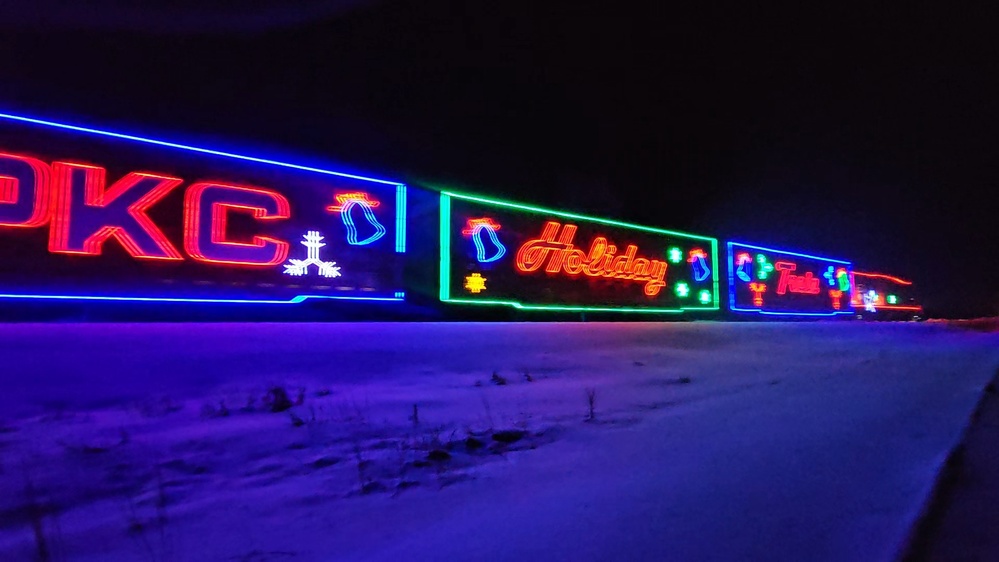2025 Canadian Pacific Holiday Train rolls through Fort McCoy