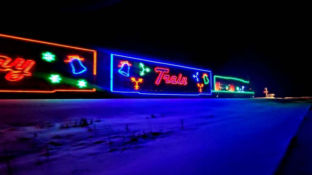 2025 Canadian Pacific Holiday Train rolls through Fort McCoy