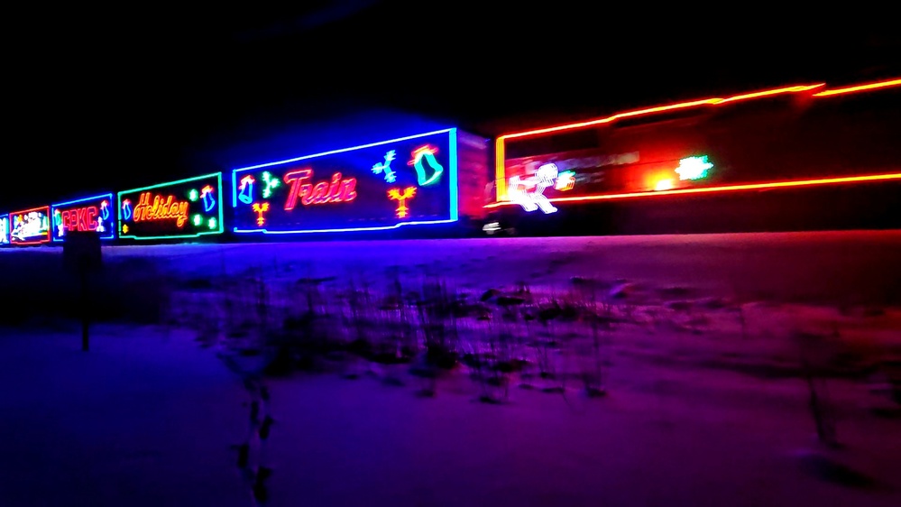 2025 Canadian Pacific Holiday Train rolls through Fort McCoy