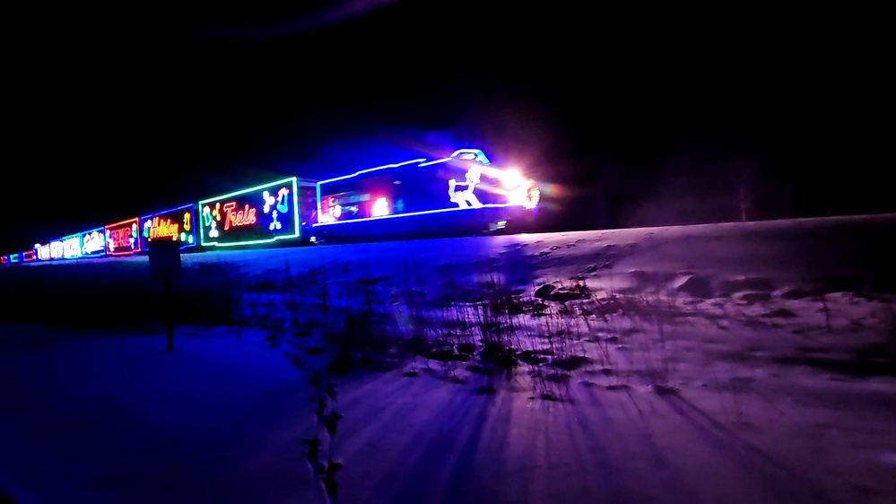 2025 Canadian Pacific Holiday Train rolls through Fort McCoy