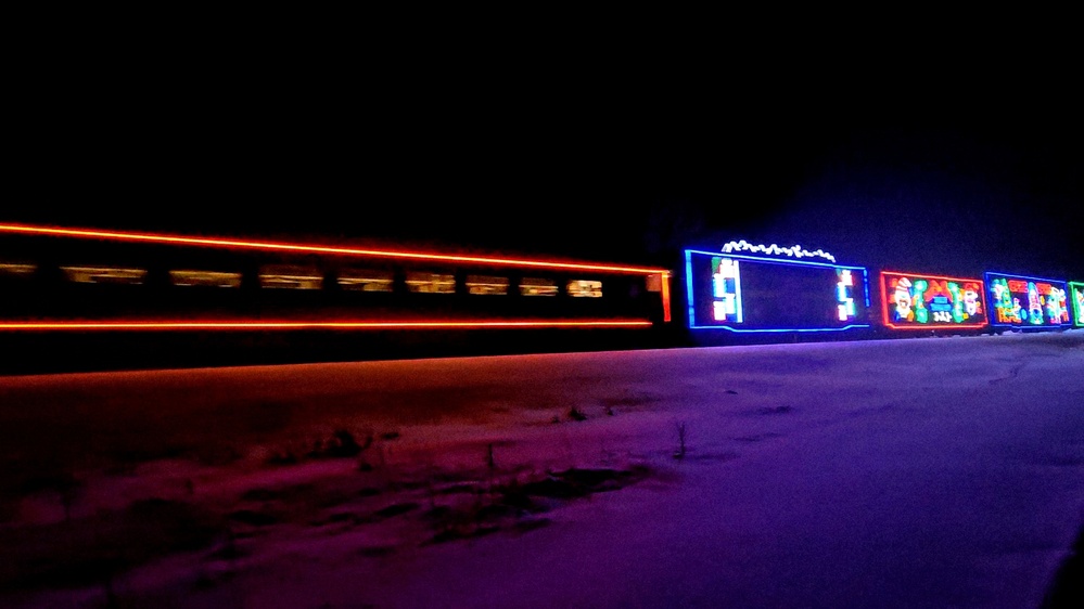 2025 Canadian Pacific Holiday Train rolls through Fort McCoy