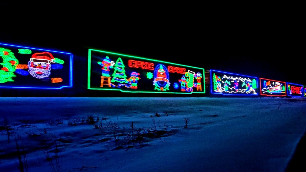 2025 Canadian Pacific Holiday Train rolls through Fort McCoy