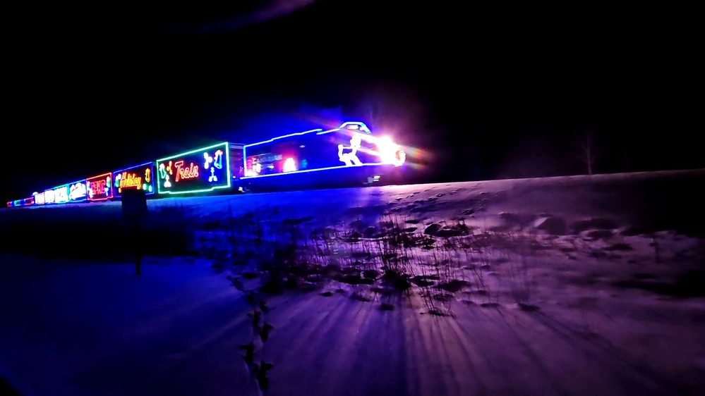 2025 Canadian Pacific Holiday Train rolls through Fort McCoy