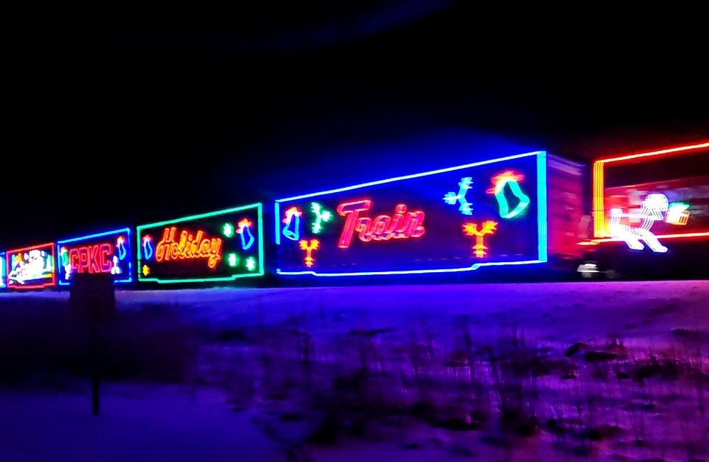 2025 Canadian Pacific Holiday Train rolls through Fort McCoy