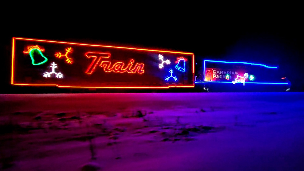 2025 Canadian Pacific Holiday Train rolls through Fort McCoy