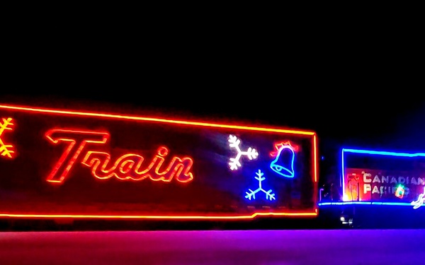 2025 Canadian Pacific Holiday Train rolls through Fort McCoy