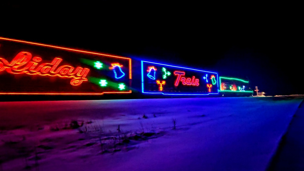 2025 Canadian Pacific Holiday Train rolls through Fort McCoy