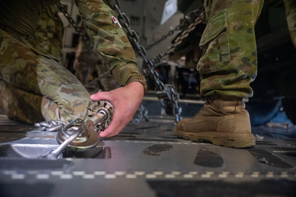 The 62 AW Transports HIMARS during Operation KENNEY STRIKES BACK