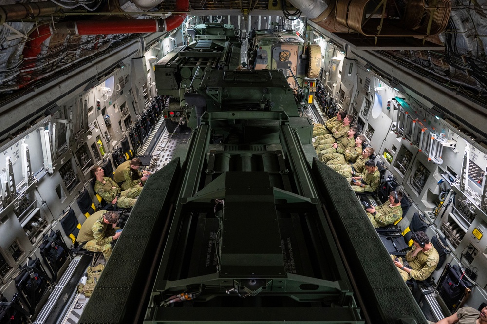 The 62 AW Transports HIMARS during Operation KENNEY STRIKES BACK
