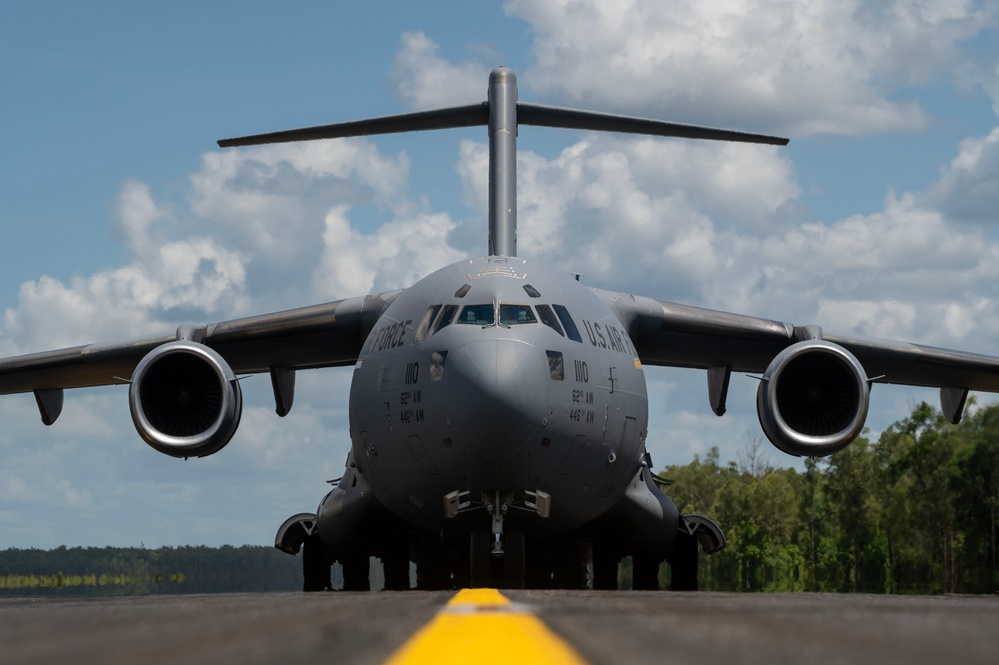 The 62 AW Transports HIMARS during Operation KENNEY STRIKES BACK