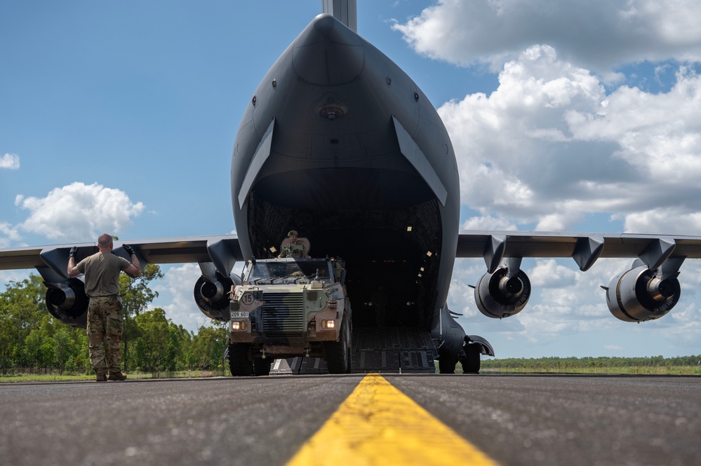 The 62 AW Transports HIMARS during Operation KENNEY STRIKES BACK