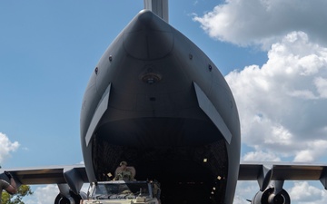 The 62 AW Transports HIMARS during Operation KENNEY STRIKES BACK