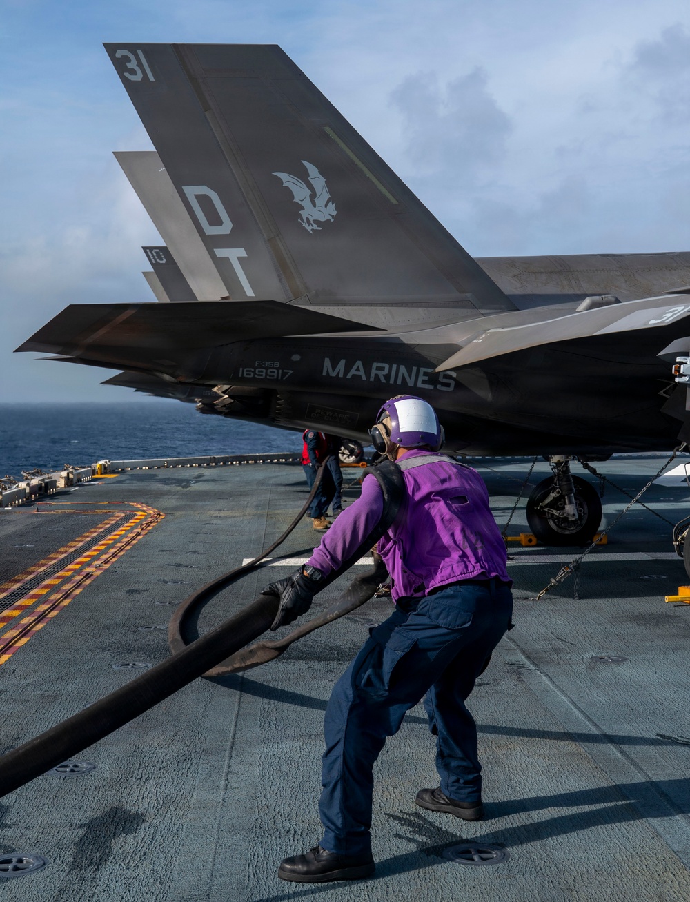 USS Tripoli Conducts Morning Flight Operations