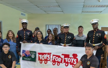 Camp Blaz Marines continue Toys for Tots campaign throughout Guam
