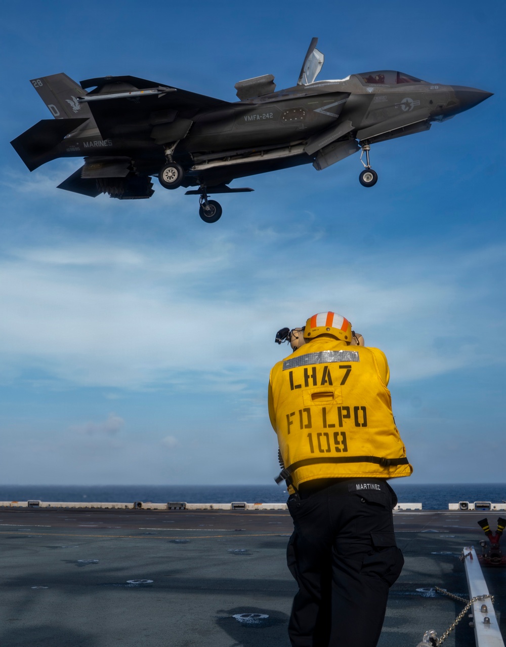 USS Tripoli Conducts Morning Flight Operations