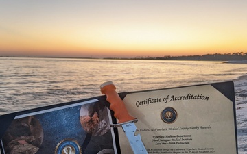 Pensacola Naval Facility Earns Prestigious Hyperbaric Accreditation; A First in the U.S. Navy