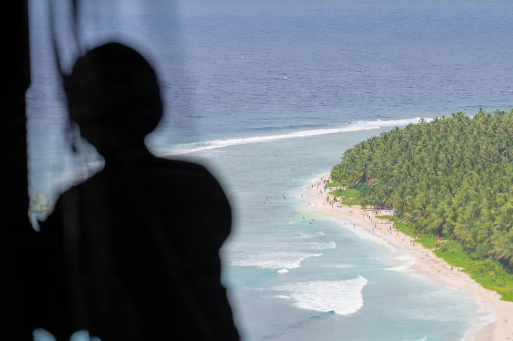374 AEW Airmen bring holiday drops to islanders