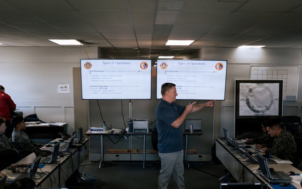 Task Force Ashland Conducts Battle Staff Training