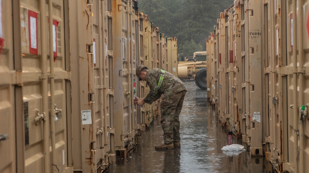 593rd CSC facilitates operation in preparation for Korea Rotational Forces