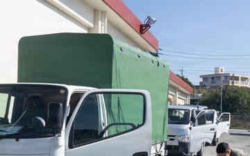 12th LLB Marines Participate in a Non-Tactical Vehicle Training Exercise