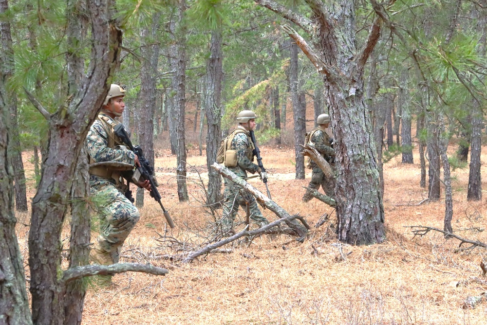 JB MDL- 2 BN 25 Marines, Co. F, Team Live Fire Training