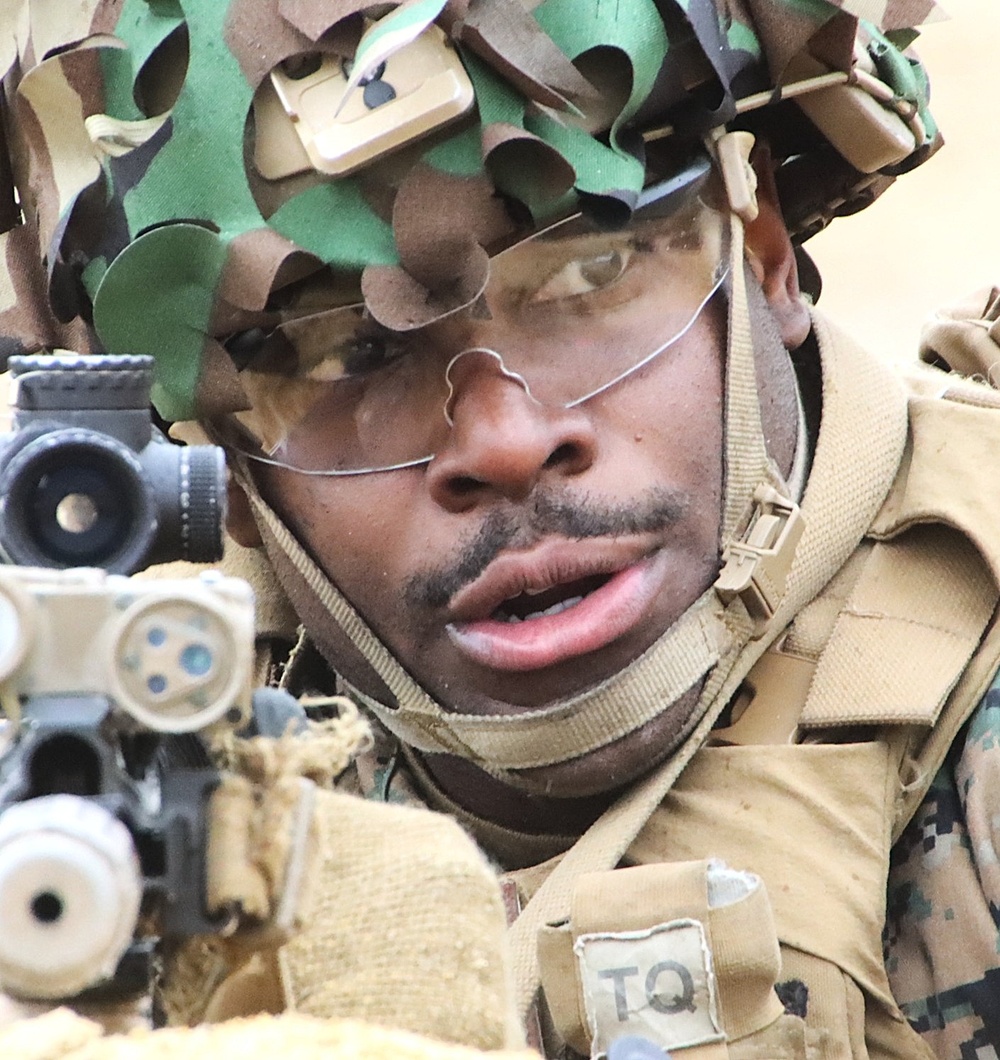 JB MDL- 2 BN 25 Marines, Co. F, Team Live Fire Training