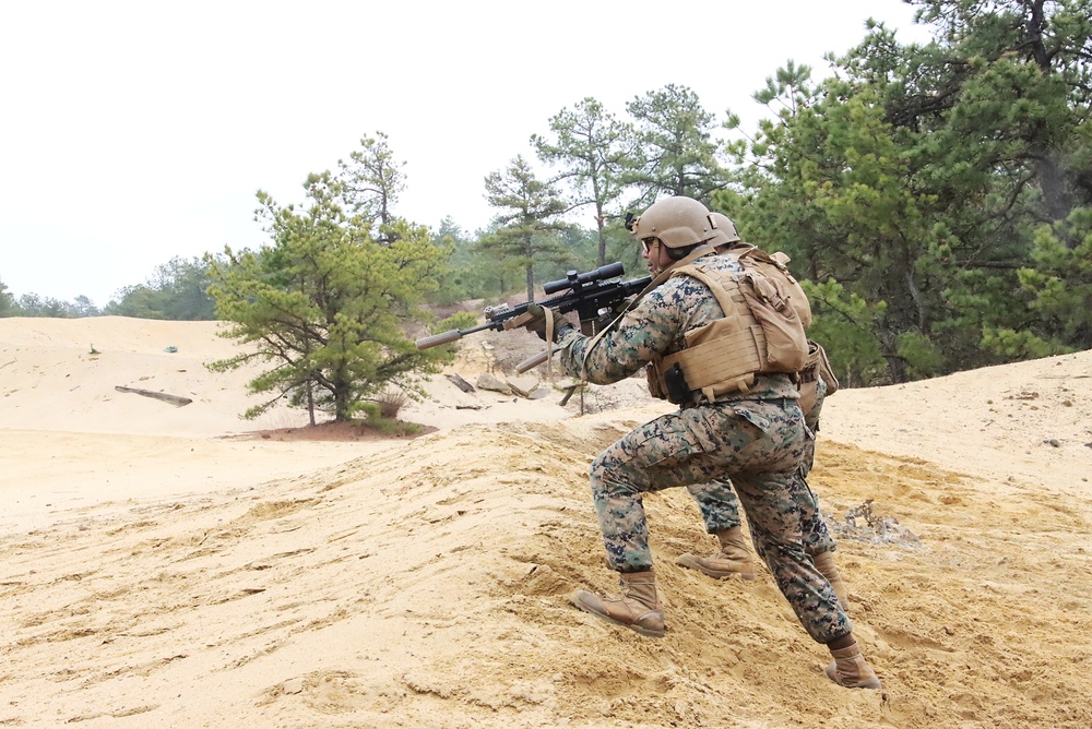 JB MDL- 2 BN 25 Marines, Co. F, Team Live Fire Training