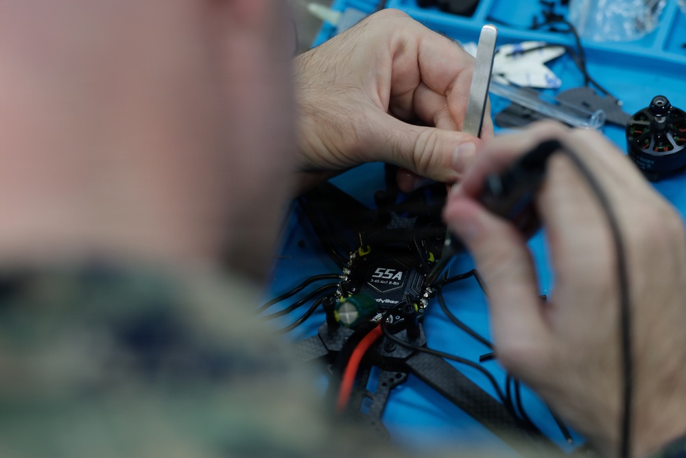 3rd Marine Division Attack Drone Classroom Training and Certification