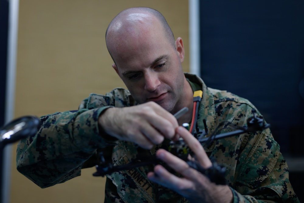 3rd Marine Division Attack Drone Classroom Training and Certification