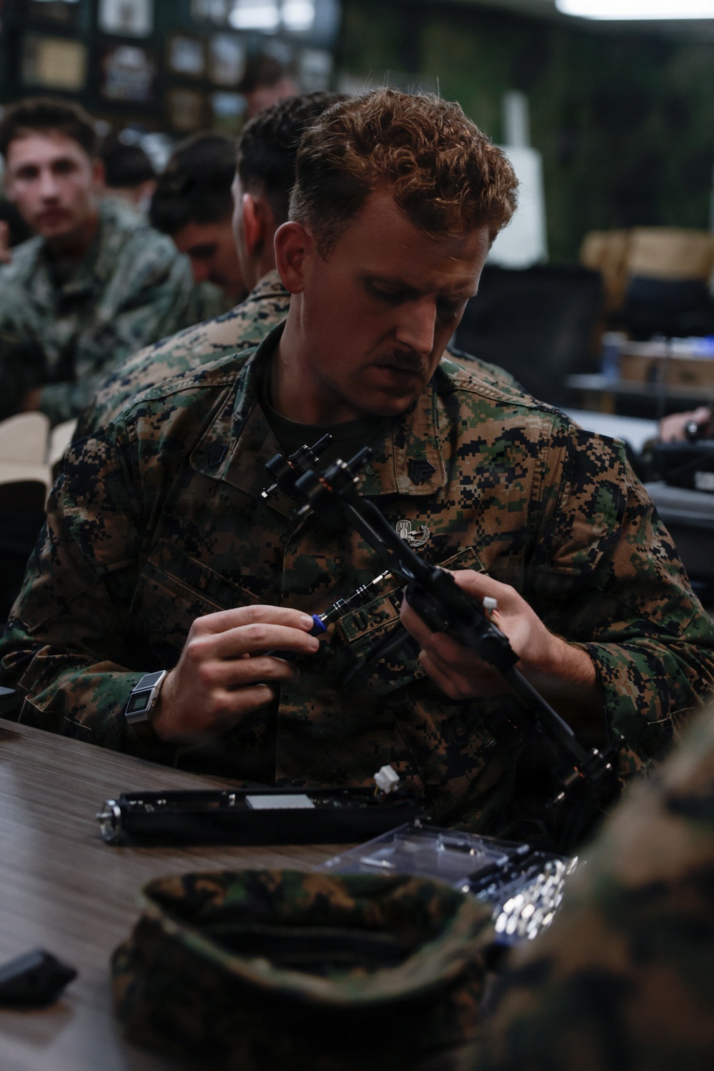 3rd Marine Division Attack Drone Classroom Training and Certification