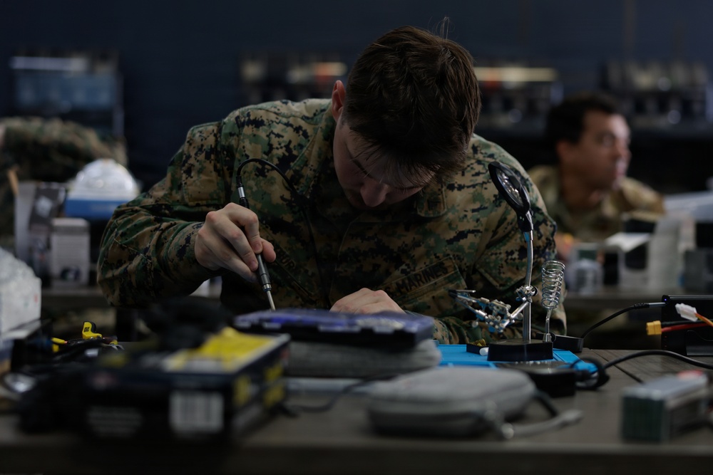 3rd Marine Division Attack Drone Classroom Training and Certification